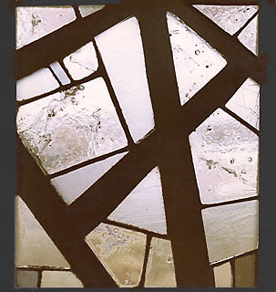<span style="font-weight: bold">Glasfenster – Friedhofskapelle Werste/Westf.</span><br />Detail vom Betonglasfenster